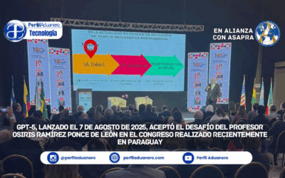 GPT-5, lanzado el 7 de agosto de 2025, aceptó el desafío del Profesor Osiris Ramírez Ponce de León en el congreso realizado recientemente en Paraguay
